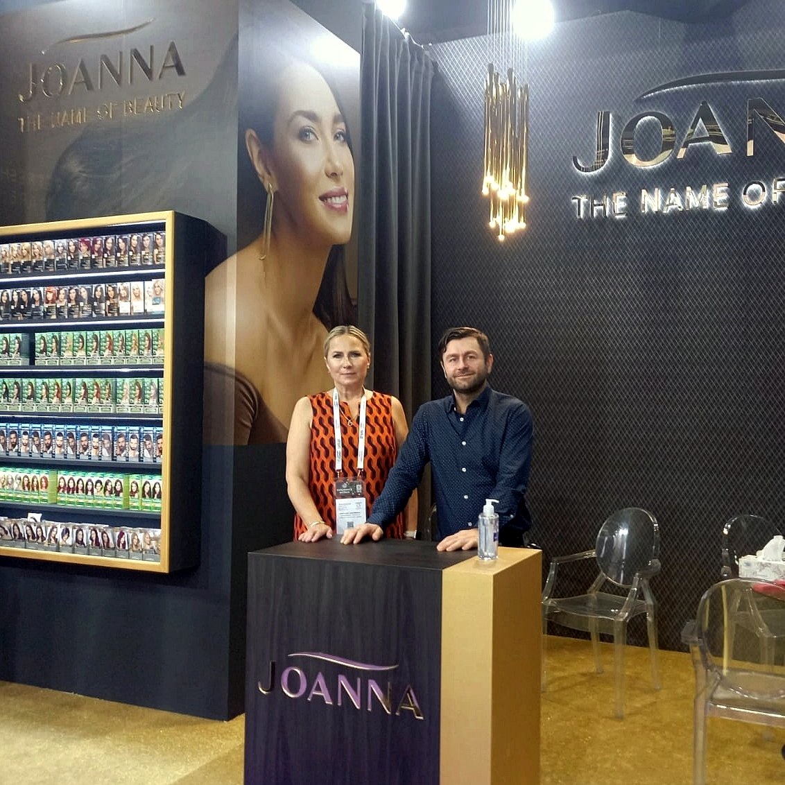 Joanna na veľtrhu Beautyworld Middle East 2022