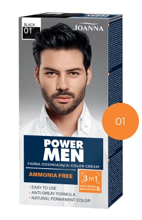 POWER MEN barva Paint 01 Black 2024