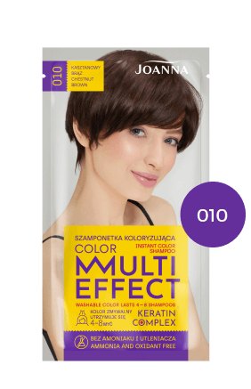 MULTI EFFECT barva Barvicí šampon Kaštanově hnědá /010/