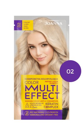 MULTI EFFECT barva Barvicí šampon Perleťová blond /02/