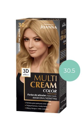 MULTI CREAM COLOR Sluneční blond barva /30,5/