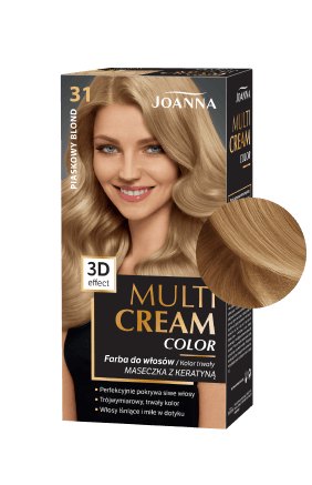 Vlasy v odstínu Joanna Multi Cream Color Sandy blond barva na vlasy 31