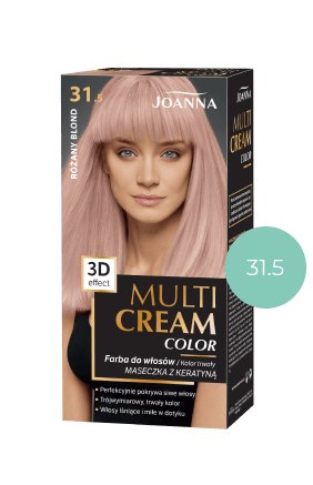 MULTI CREAM COLOR barva na vlasy 31.5 Růžová blond