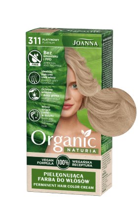 Vlasy v odstínu Vegan Paint Platinum 311