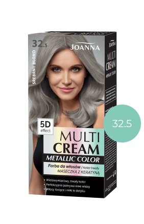 MULTI CREAM COLOR metalíza Barva Stříbrná blond /32,5/