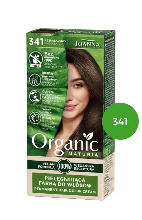 NATURIA ORGANIC VEGAN barva na vlasy 341 Čokoládová