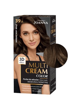 Vlasy v odstínu MULTI CREAM COLOR Paint Tea hnědá /39,5/