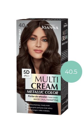 MULTI CREAM COLOR METALLIC barva na vlasy 40.5 Studená hnědá