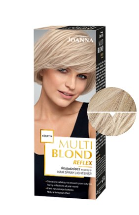 Vlasy v odstínu MULTI blond REFLEX Zesvětlovač na vlasy ve spreji