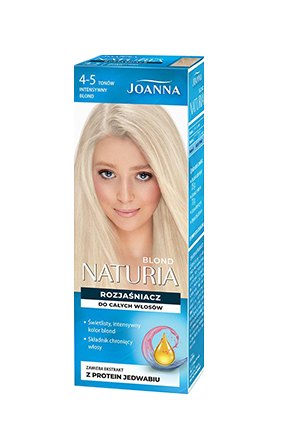 NATURIA BLOND zesvětlovač na celé vlasy o 4 až 5 tónů