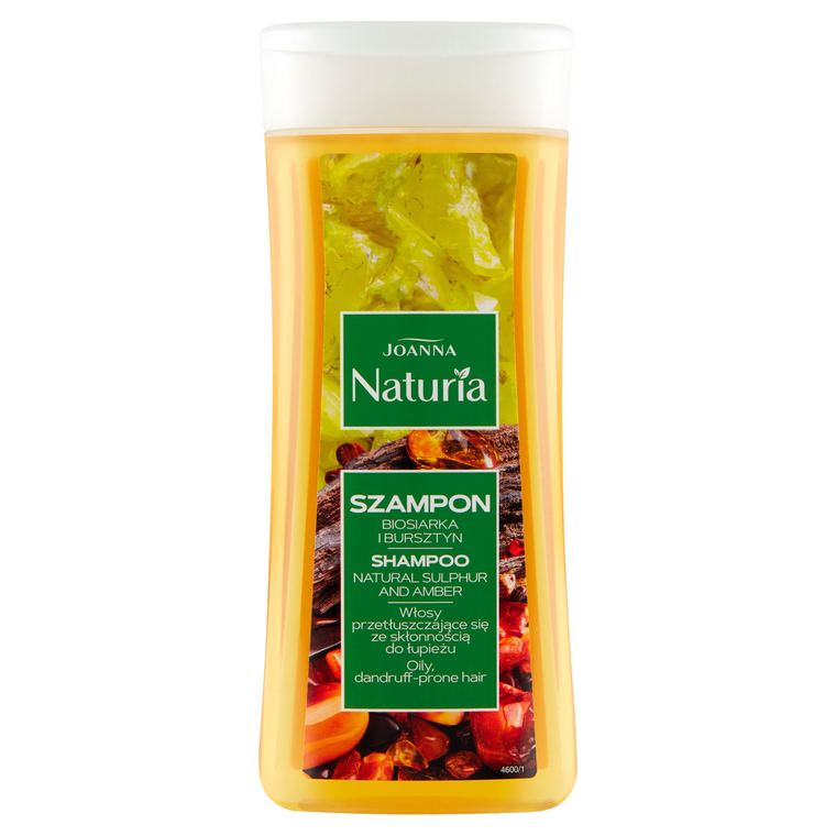 NATURIA Šampon s biosírou a jantarem 200 ml