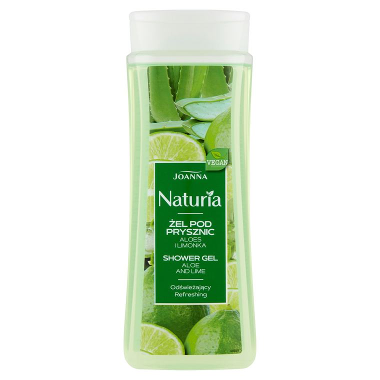 NATURIA Sprchový gél s aloe a limetkou 300ml