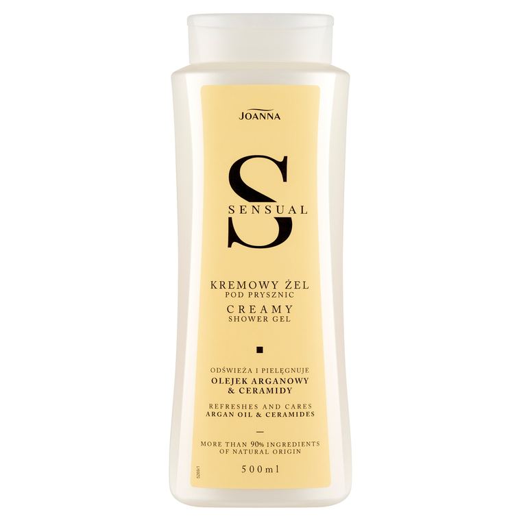 Joanna Sensual Krémový sprchový gél s arganovým olejom a ceramidmi 500 ml