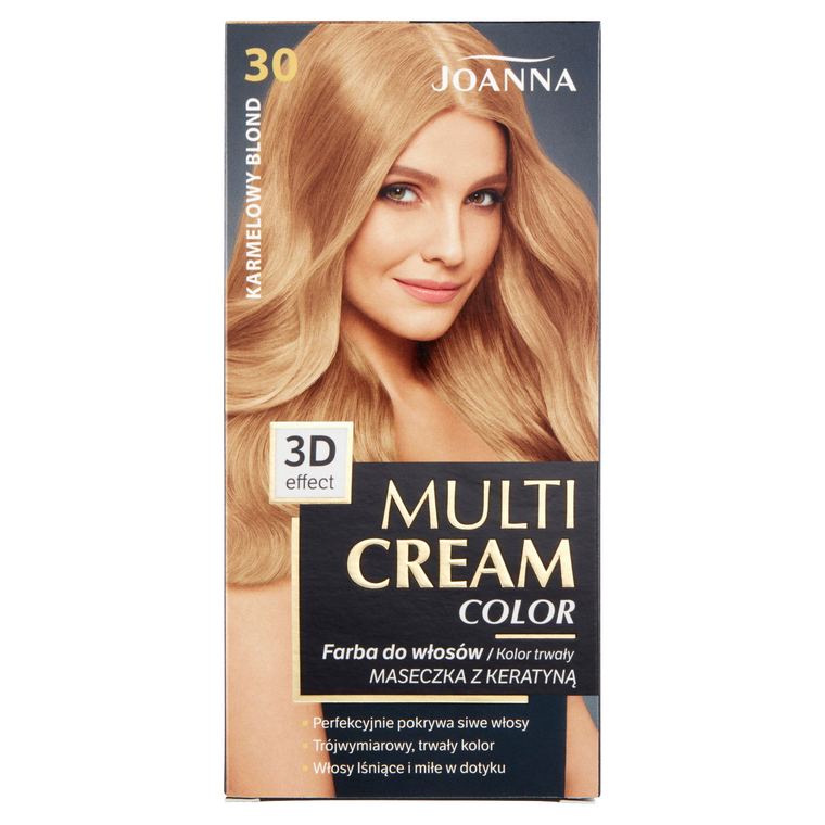 MULTI KRÉMOVÁ FARBA Karamelová blond farba /30/