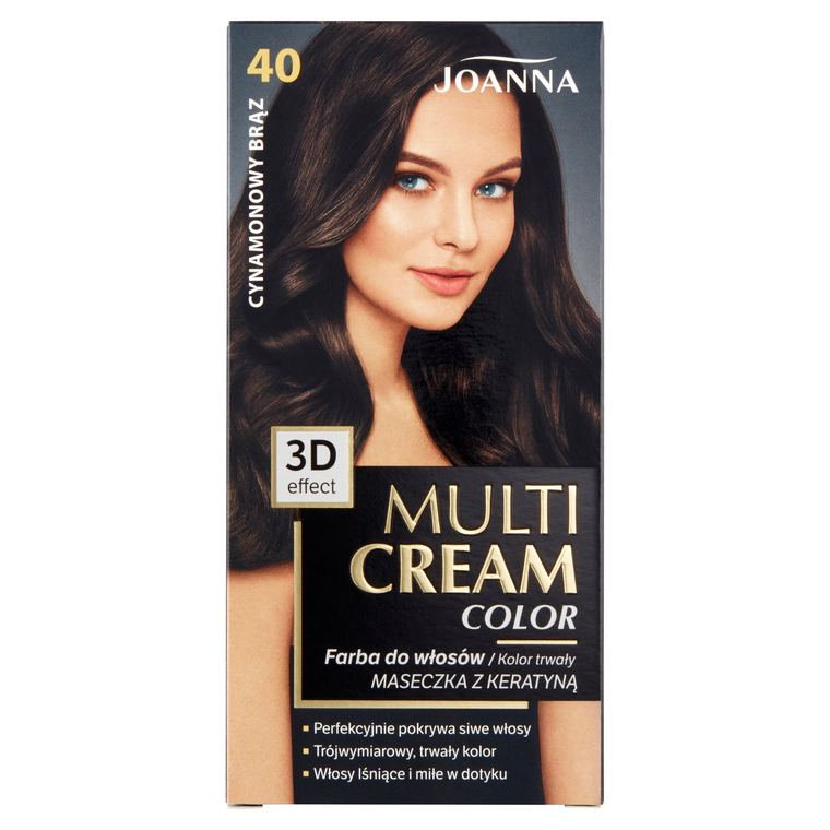 MULTI CREAM COLOR farba na vlasy 40 Škoricová hnedá