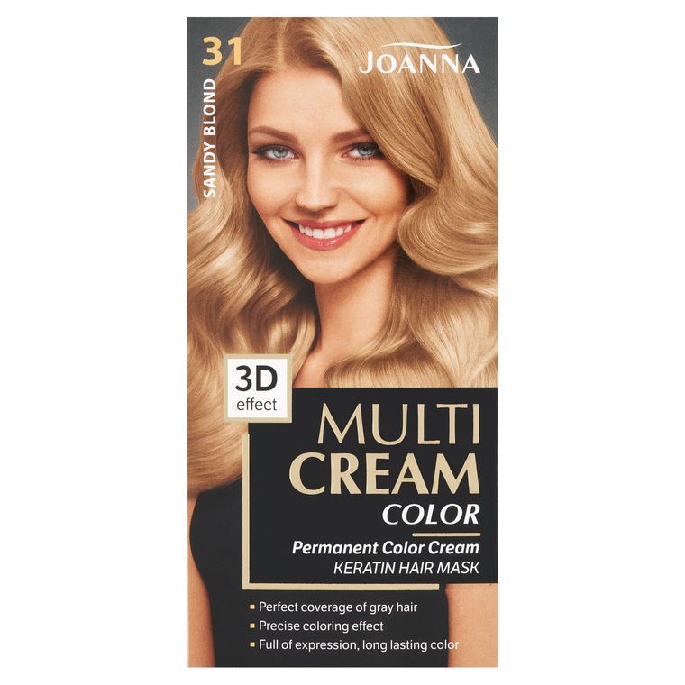 Joanna Multi Cream Color Sandy blond barva na vlasy 31
