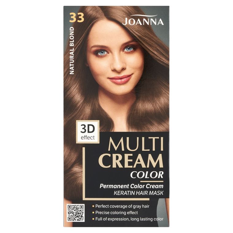 Joanna Multi Cream Color Természetes szőke hajszín 33
