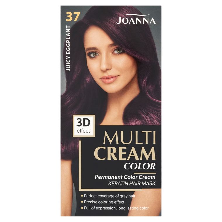 Joanna Multi Cream Color Barva na vlasy šťavnatý lilek 37