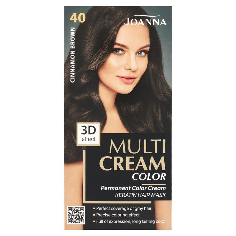 Joanna Multi Cream Color Farba na vlasy škoricovo hnedá 40