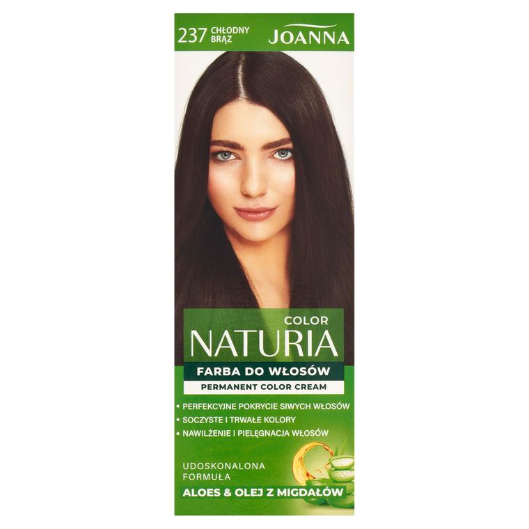 NATURIA COLOR farba na vlasy 237 Studená hnedá