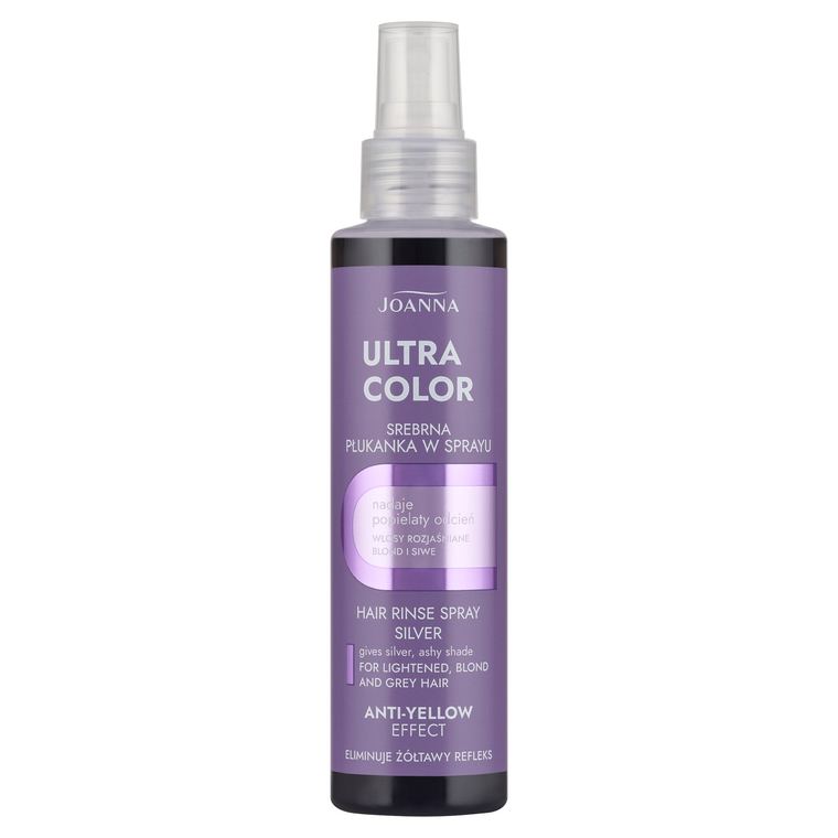 Strieborný oplachovací sprej ULTRA Color – studené blond a sivé vlasy | 100% lesk