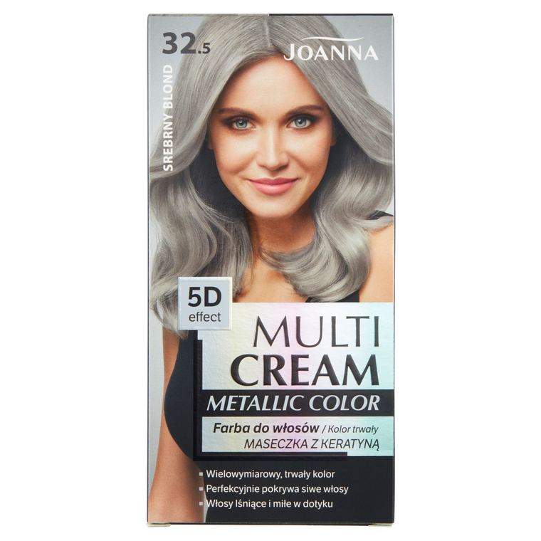 MULTI CREAM COLOR metál Szín Ezüstszőke /32,5/