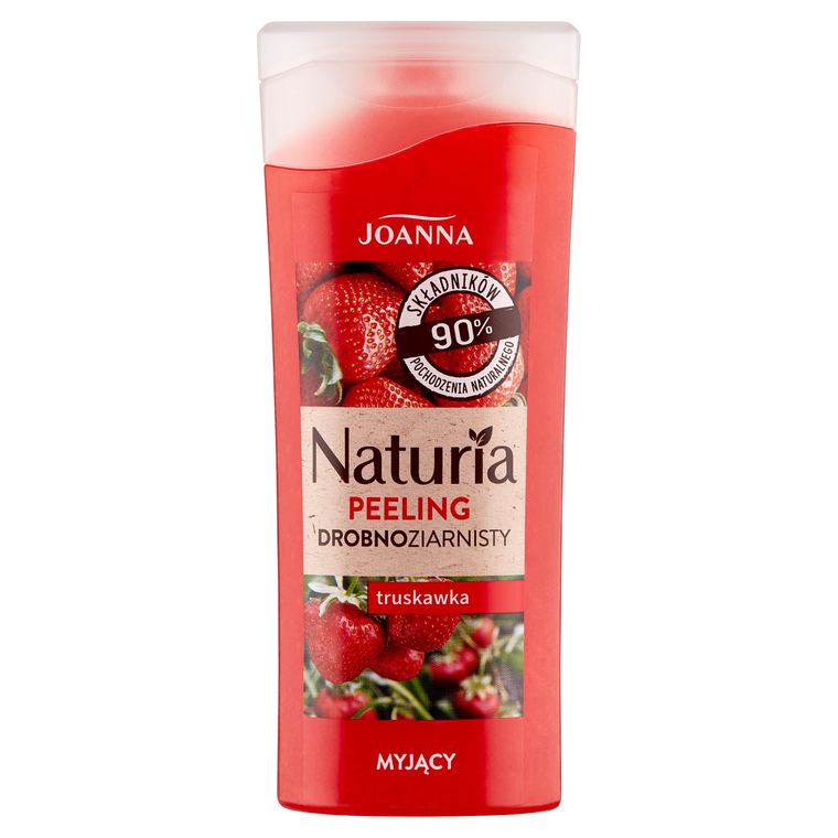 NATURIA Jemnozrnný peeling Jahoda 100g