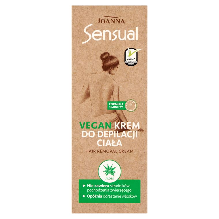Joanna Sensual Vegan Body szőrtelenítő krém 100 g