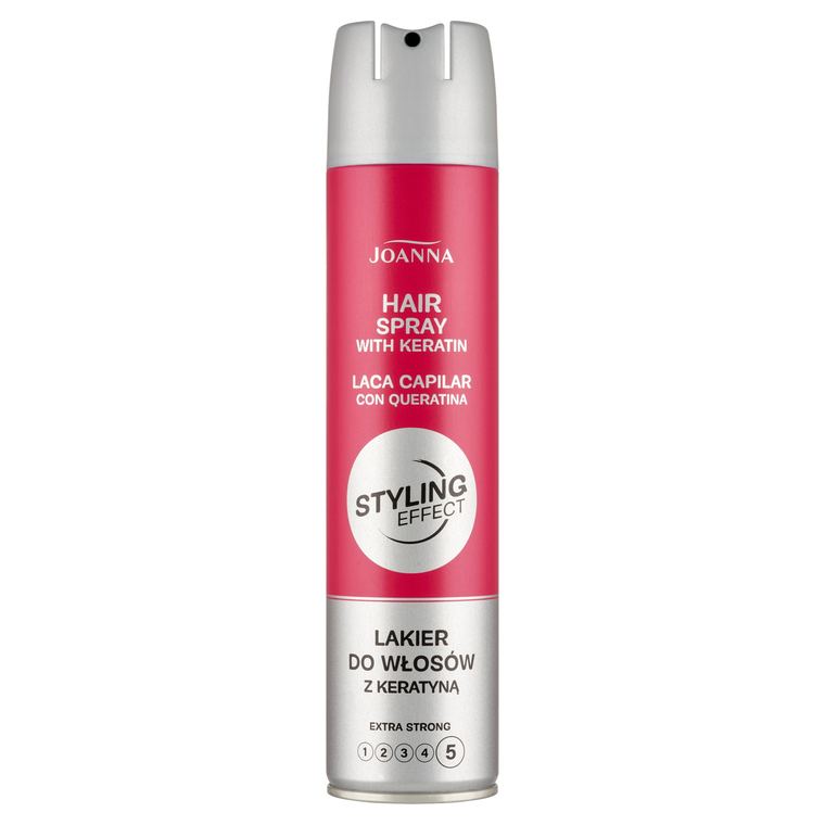 STYLING hatás Extra erős keratinos hajlakk 250 ml
