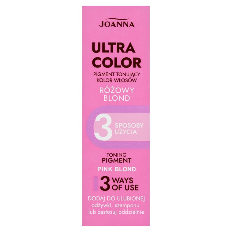 Ultra Color Pigment tónovací růžová blond zvýrazní a osvěží barvu vlasů