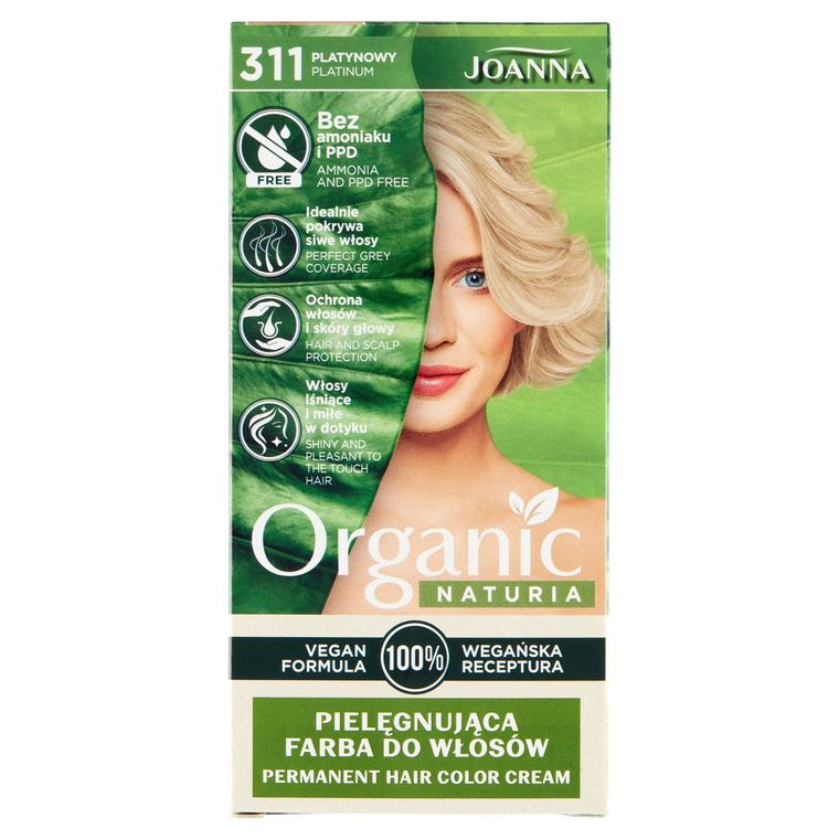 NATURIA ORGANIC Vegan Paint Platinum 311