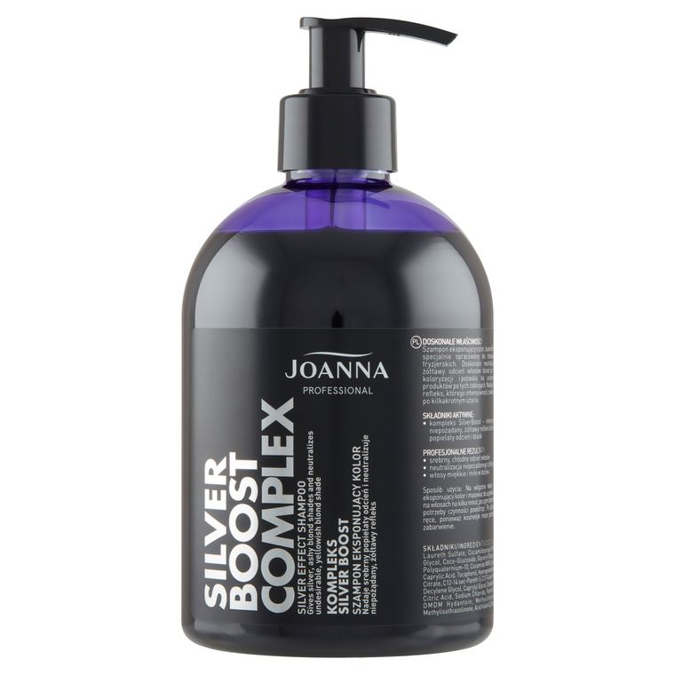 PROFESSIONAL SILVER BOOST COMPLEX Silver tónovací šampón 500g