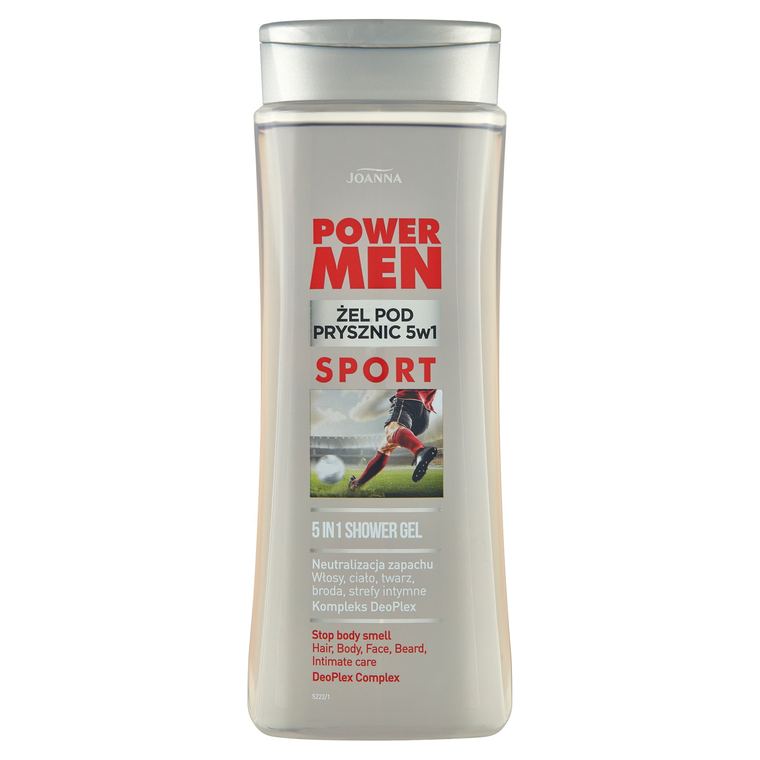 POWER MEN Sprchový gél 5v1 SPORT DeoPlex 300ml