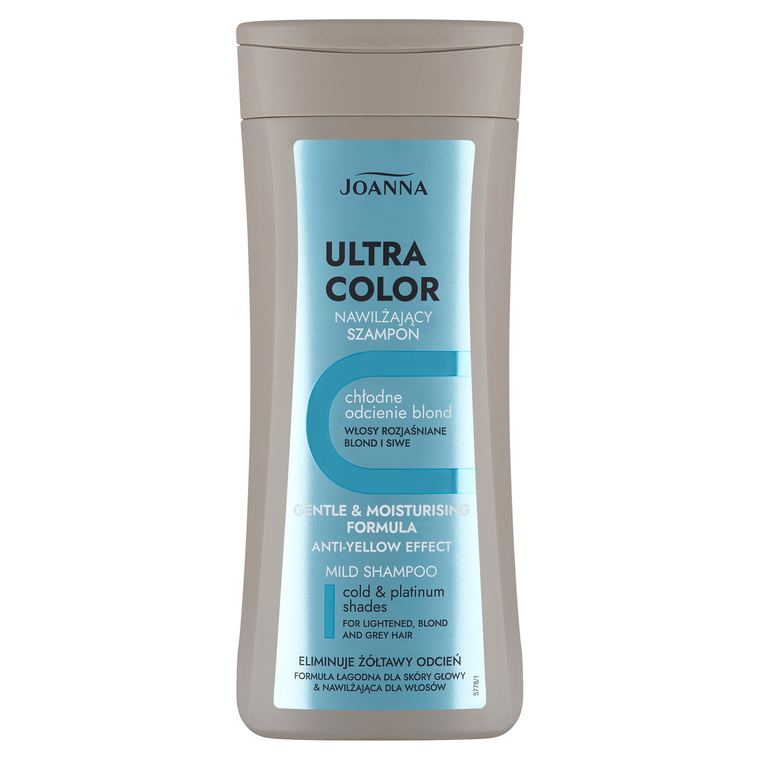 ULTRA sampon 200 ml hűsítő szőke hidratáló összetétel