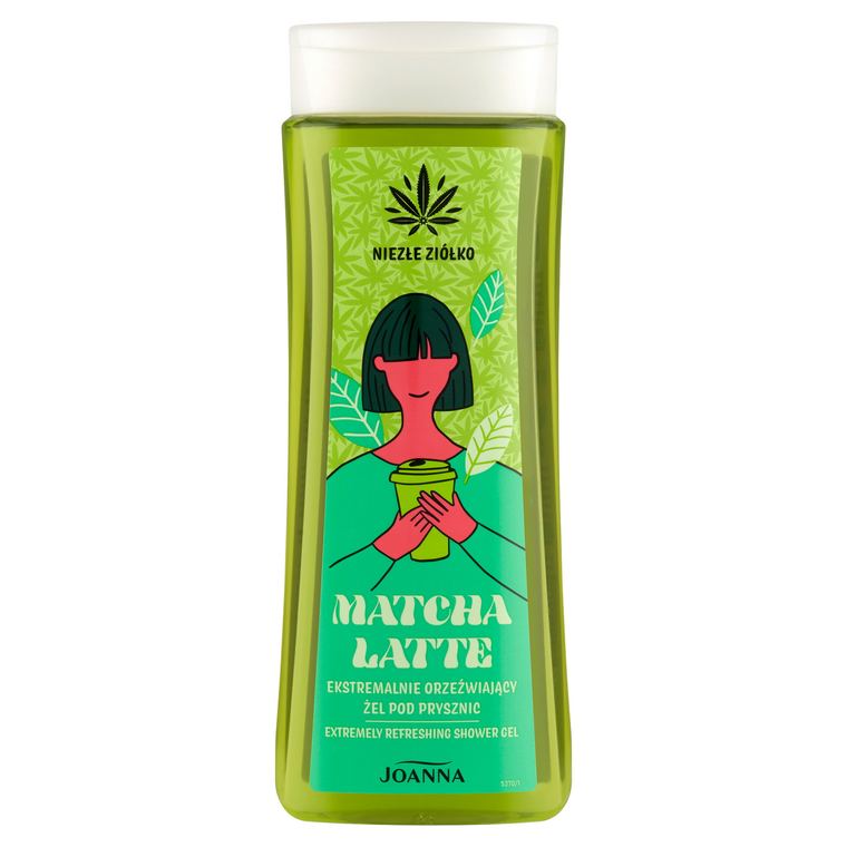 DOBRÁ BYLINKA Matcha Latte sprchový gél, extrémne osviežujúci 300 ml