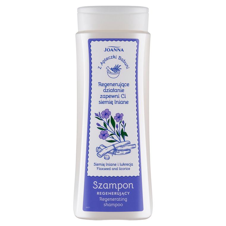 Z babčiny lékárničky Regenerační šampon lněné semínko a lékořice 300 ml