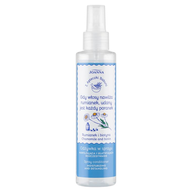 Joanna Z babčiny lékárničky Spray kondicionér hydratační a usnadňující rozčesávání 150 ml
