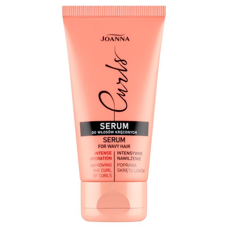 Sérum na kudrnaté vlasy JOANNA CURLS 50 g – hydratace, pružnost a krásná kadeře