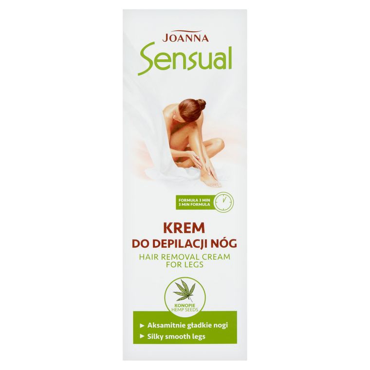 SENSUAL depilačný krém na nohy s konopným extraktom 100 g