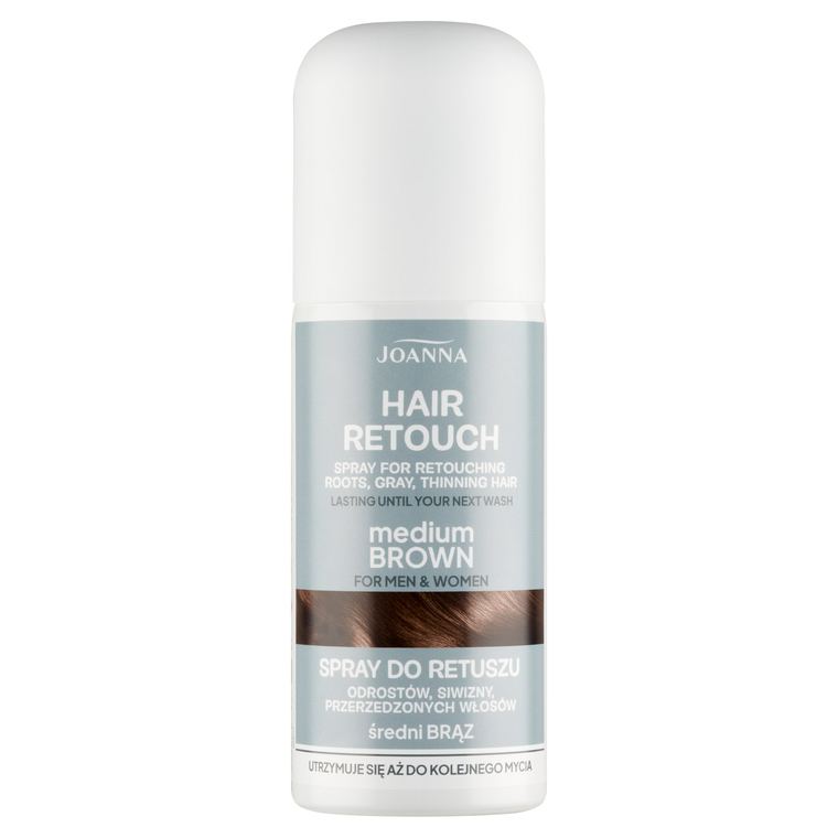 HAIR RETOUCH sprej na překrytí odrostů Středně hnědá 75 ml