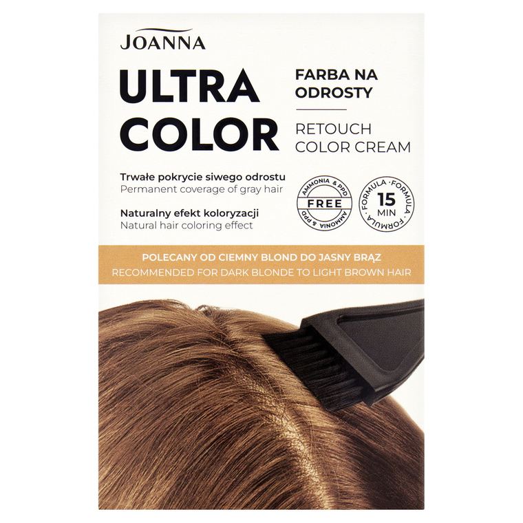 ULTRA COLOR bodová farba na odrasty – tmavá blond až svetlohnedá