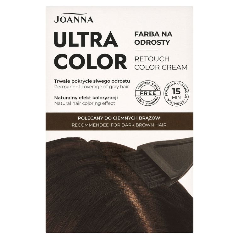 Farba na odrasty ULTRA COLOR - pre tmavohnedé vlasy