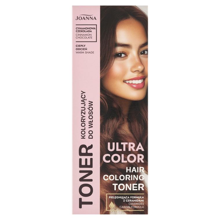Ultra Color Toner Cinnamon chocolate – veganský toner na vlasy | Joanna