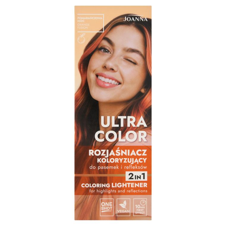 Ultra Color Orange Power – farbiaci rozjasňovač 2v1 | Joanna
