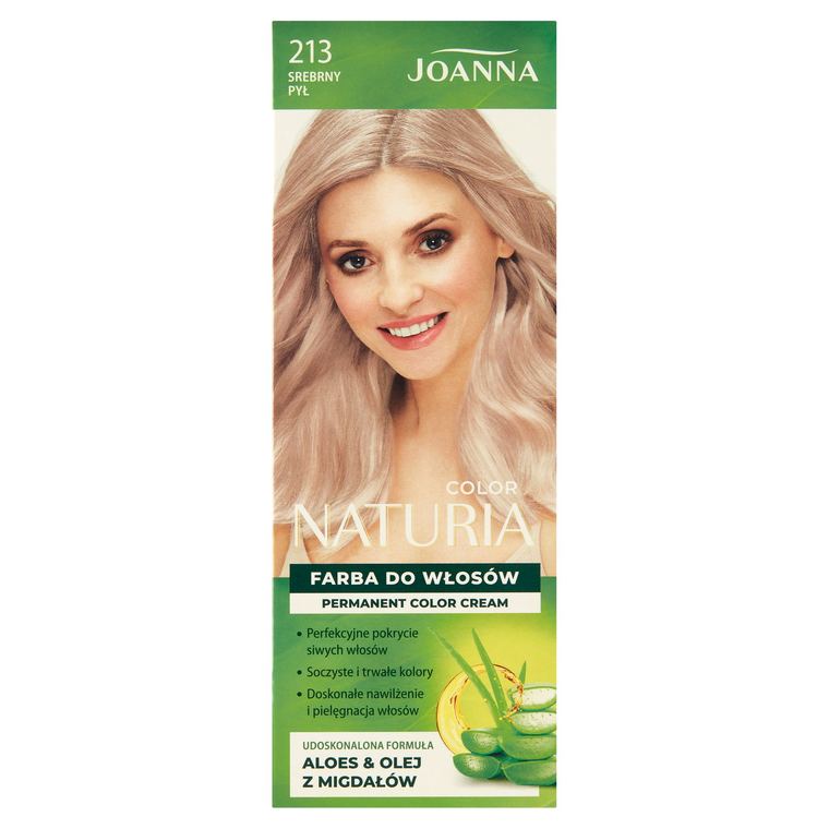 NATURIA COLOR Farba Strieborný prach (213)