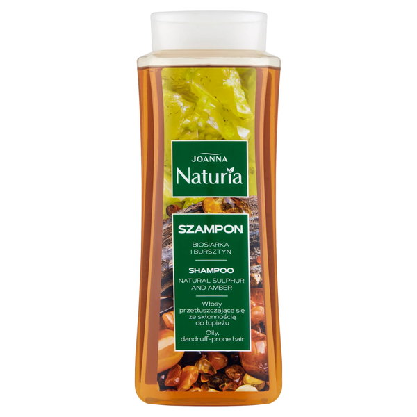 NATURIA Šampon s biosírou a jantarem 500 ml