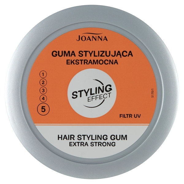STYLING efekt Strieborná guma na styling 100 g