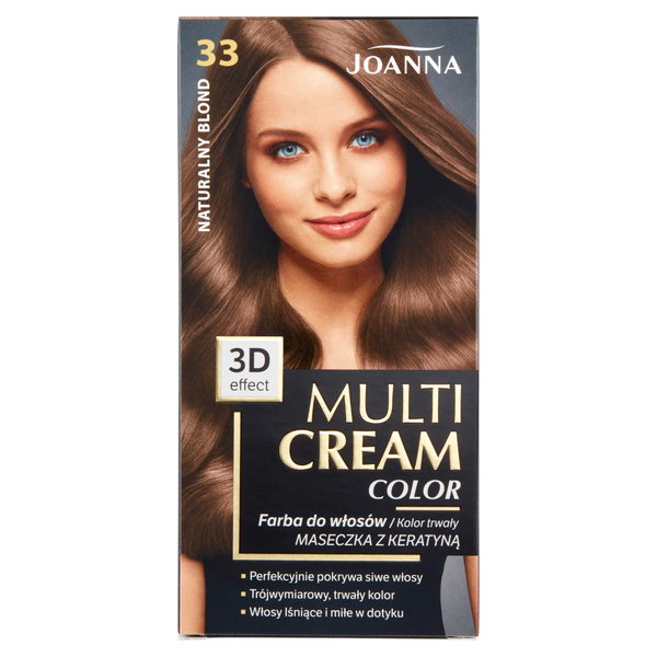 MULTI CREAM COLOR farba na vlasy 33 Prirodzená blond