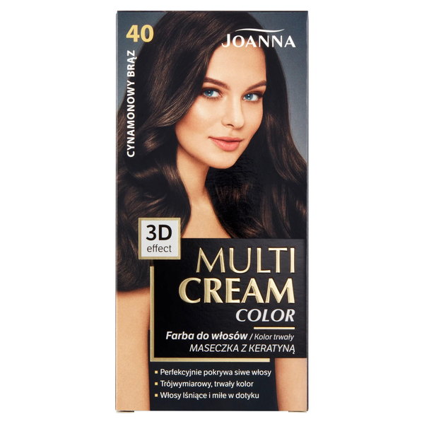 MULTI CREAM COLOR farba na vlasy 40 Škoricová hnedá