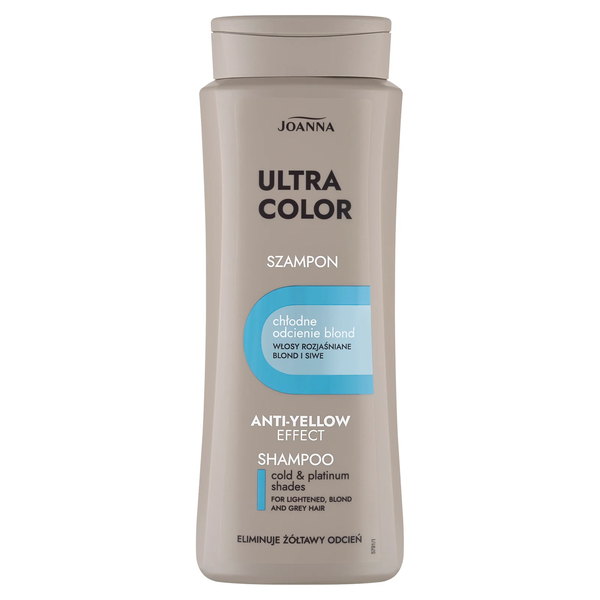 Sampon ULTRA Color 400 ml – hideg szőke | A sárga tónusok ápolása és semlegesítése